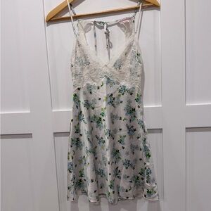 Victoria's Secret White Lace Slip